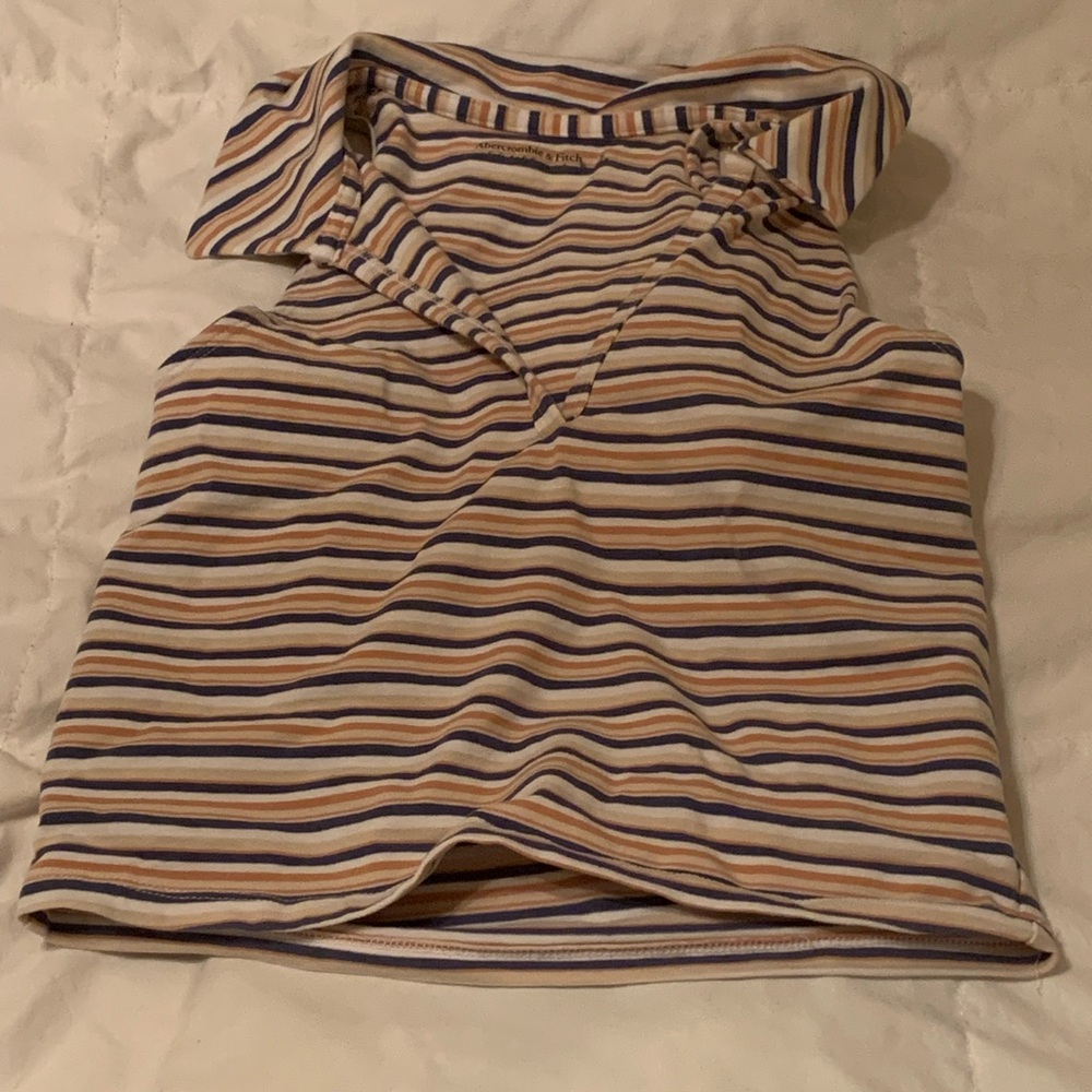 Authentic Striped Abercrombie Tank Top